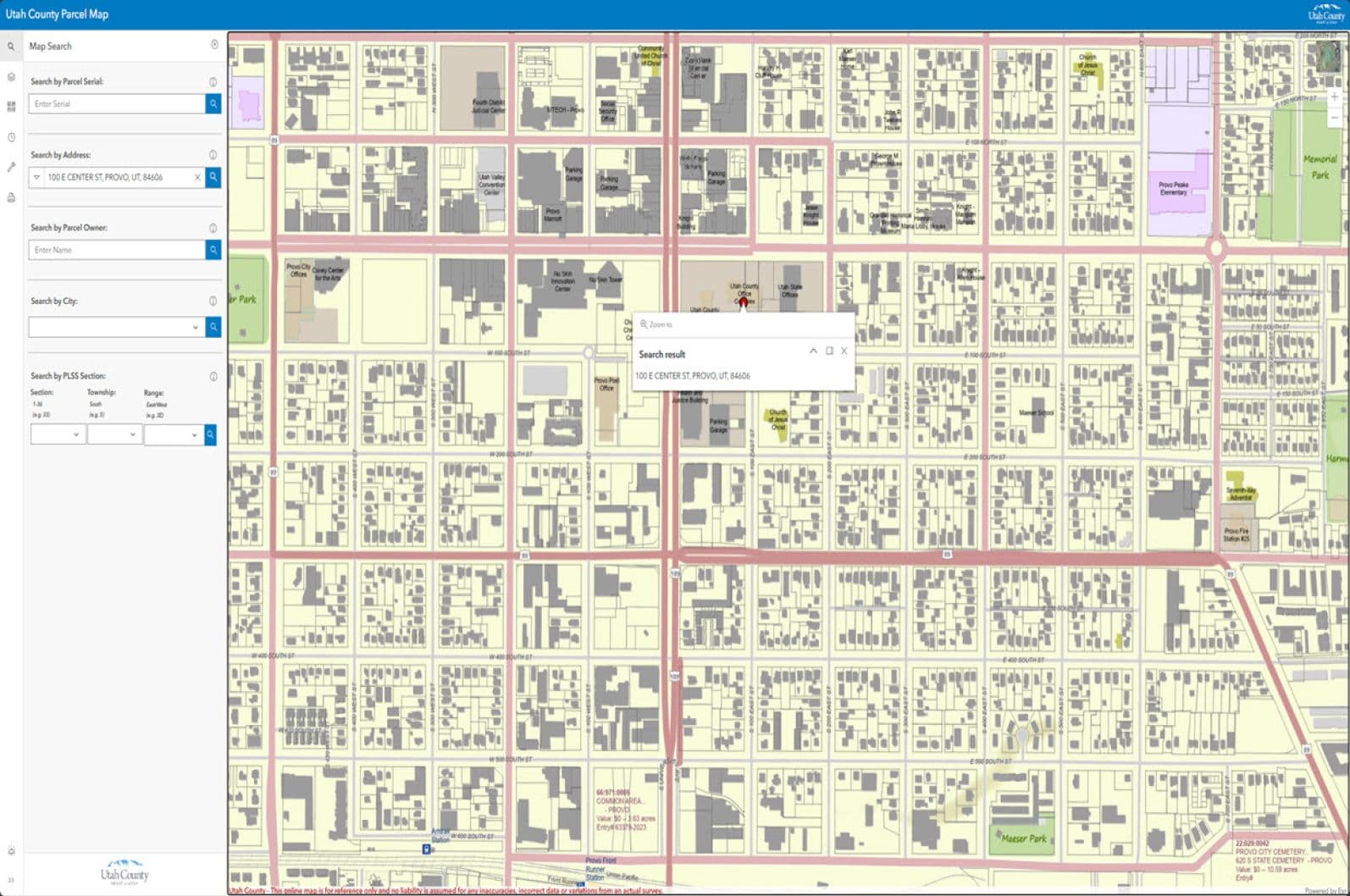 Parcel Map-preview